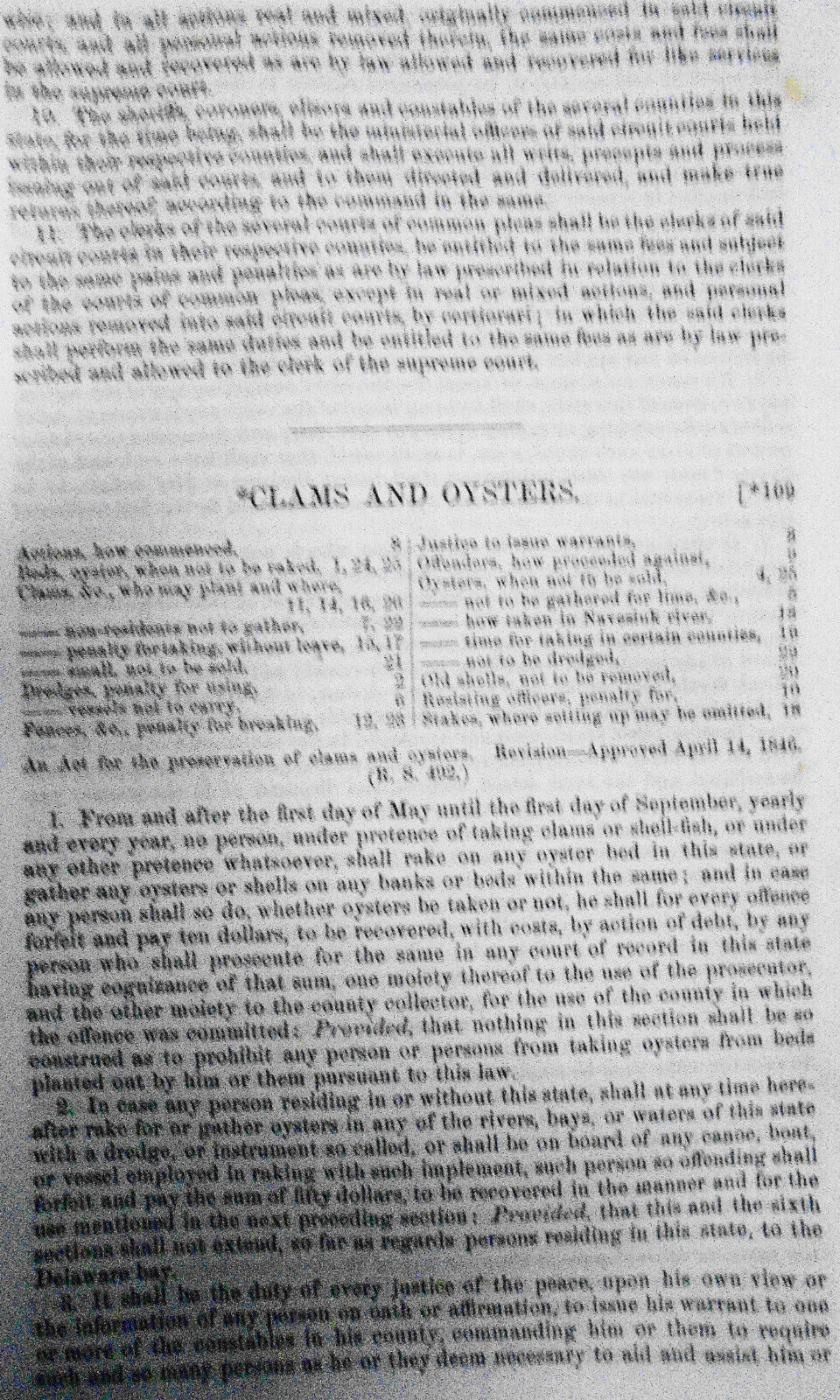 1861 A digest of the laws of New Jersey, by Lucius Q. C. Elmer, John T. Nixon