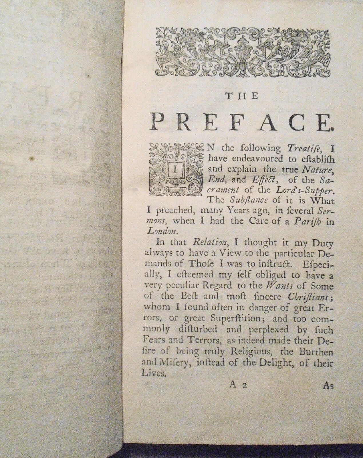 1735 A Plain Account of the Nature and End of the Sacrament of the Lord's Supper