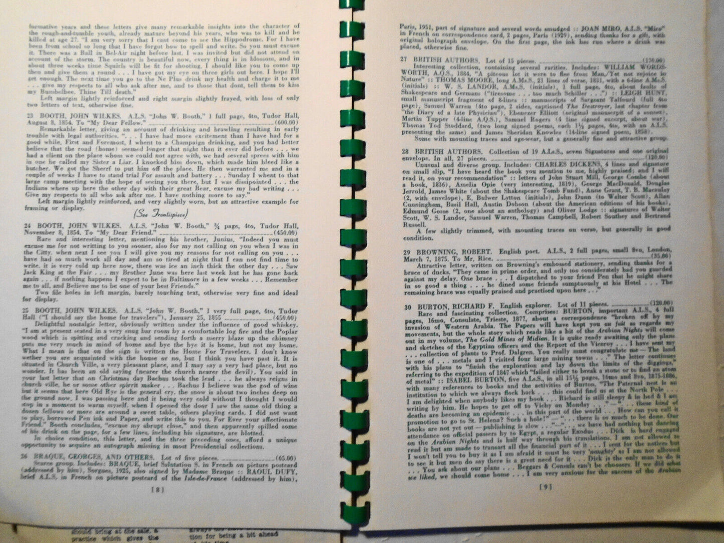 Charles Hamilton - Auction No. 11, Jan. 1966. Catalog with prices realized list