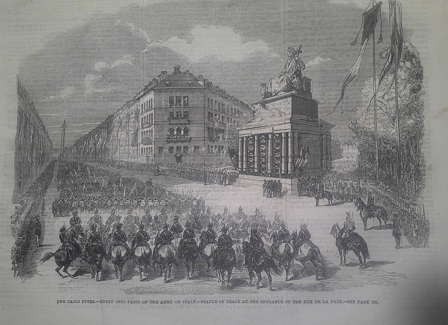 The Illustrated London News, August 20, 1859 - Paris fetes; Great Eastern saloon