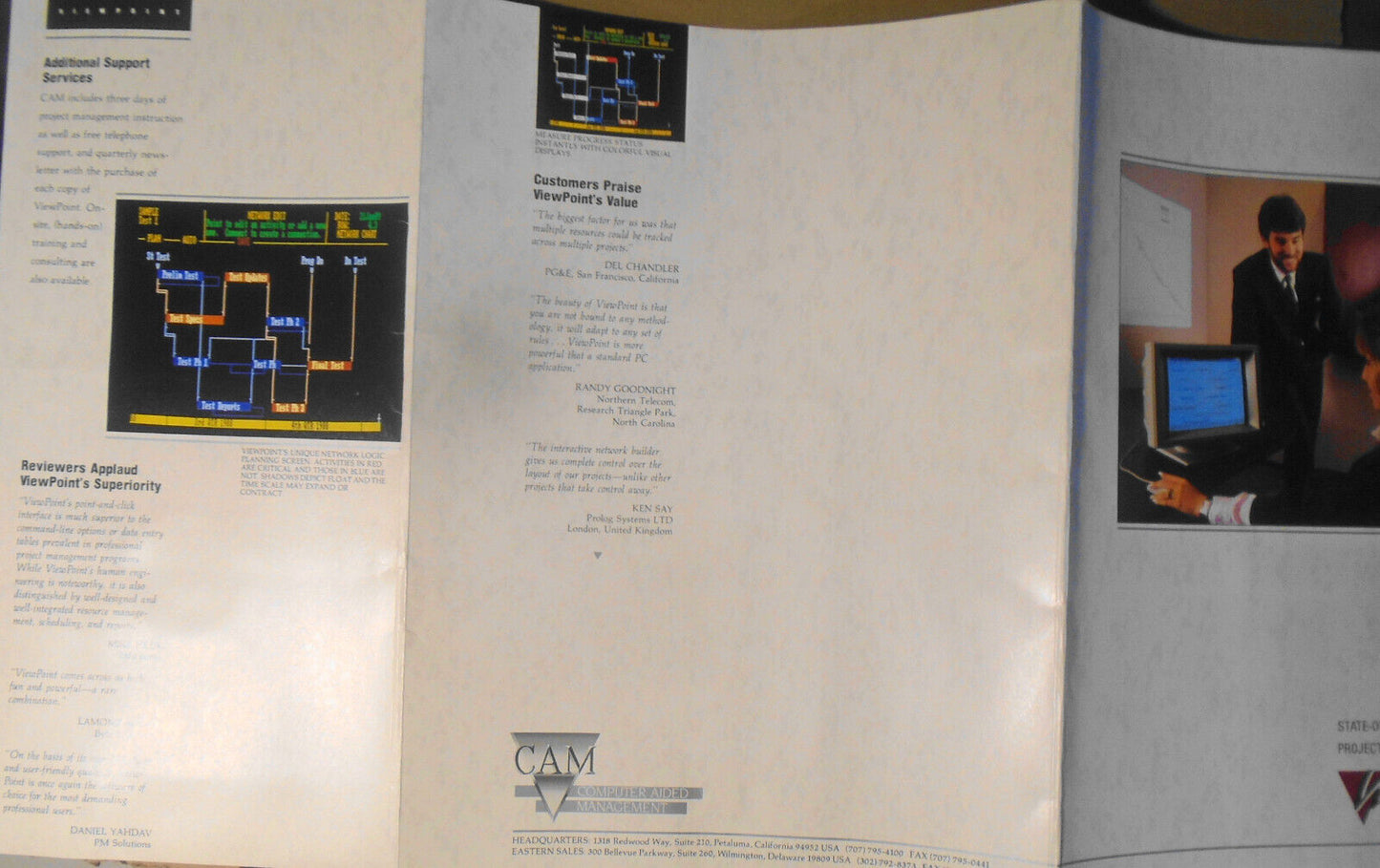 ViewPoint Project Management Software - Demo program 1989. 5 1/4 inch