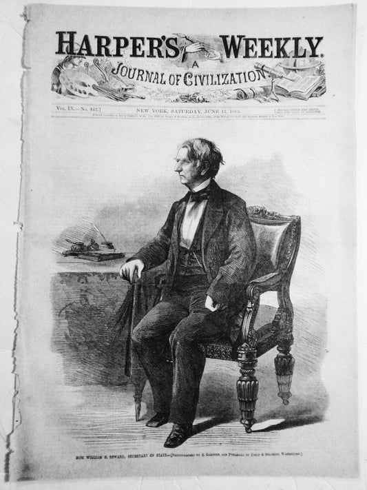Original Harper's Weekly June 17, 1865. Capture of Jefferson Davis; conspirators