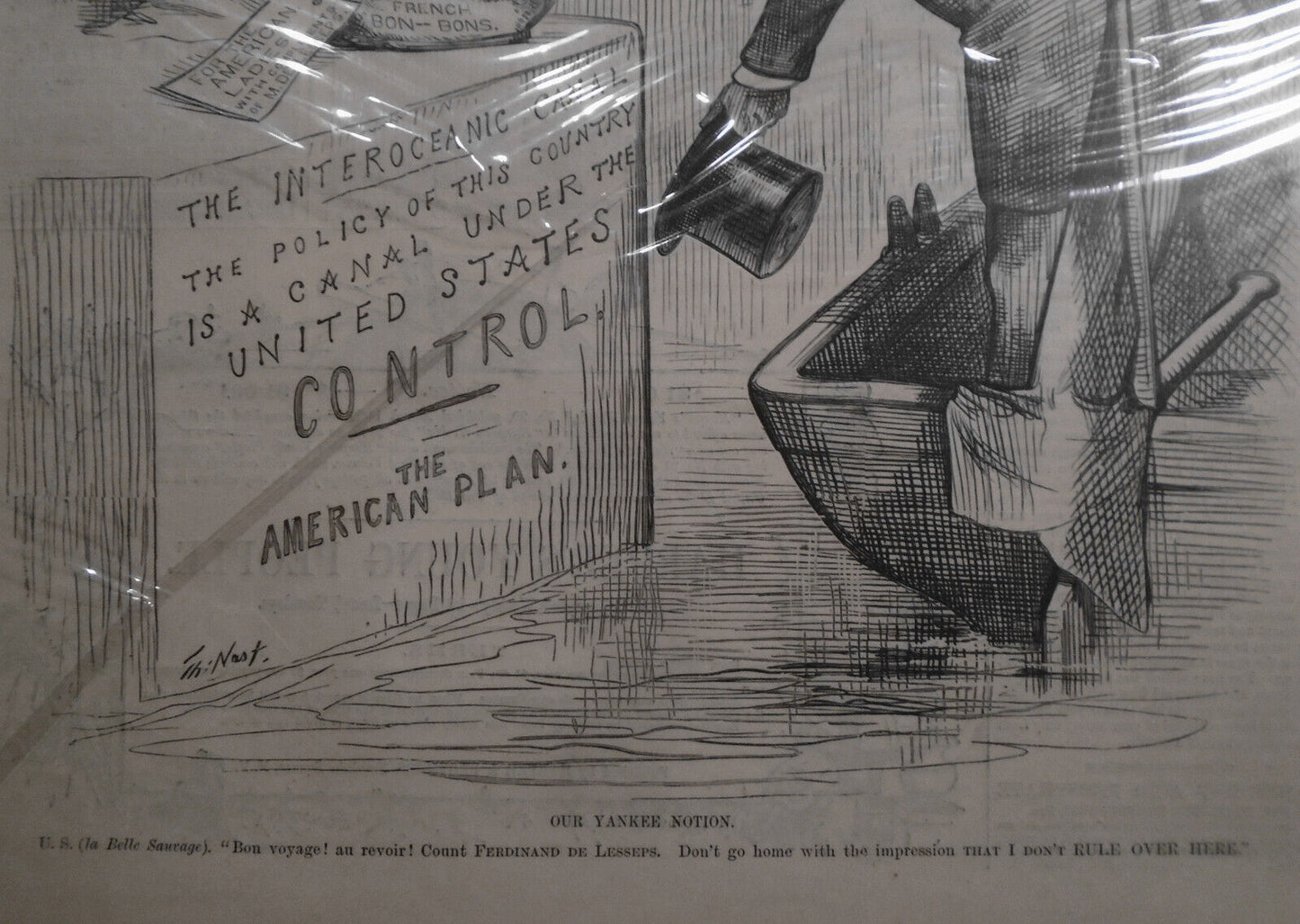 [Count Ferdinand] Our Yankee notion by Thomas Nast. Harper's Weekly Apr 10, 1880