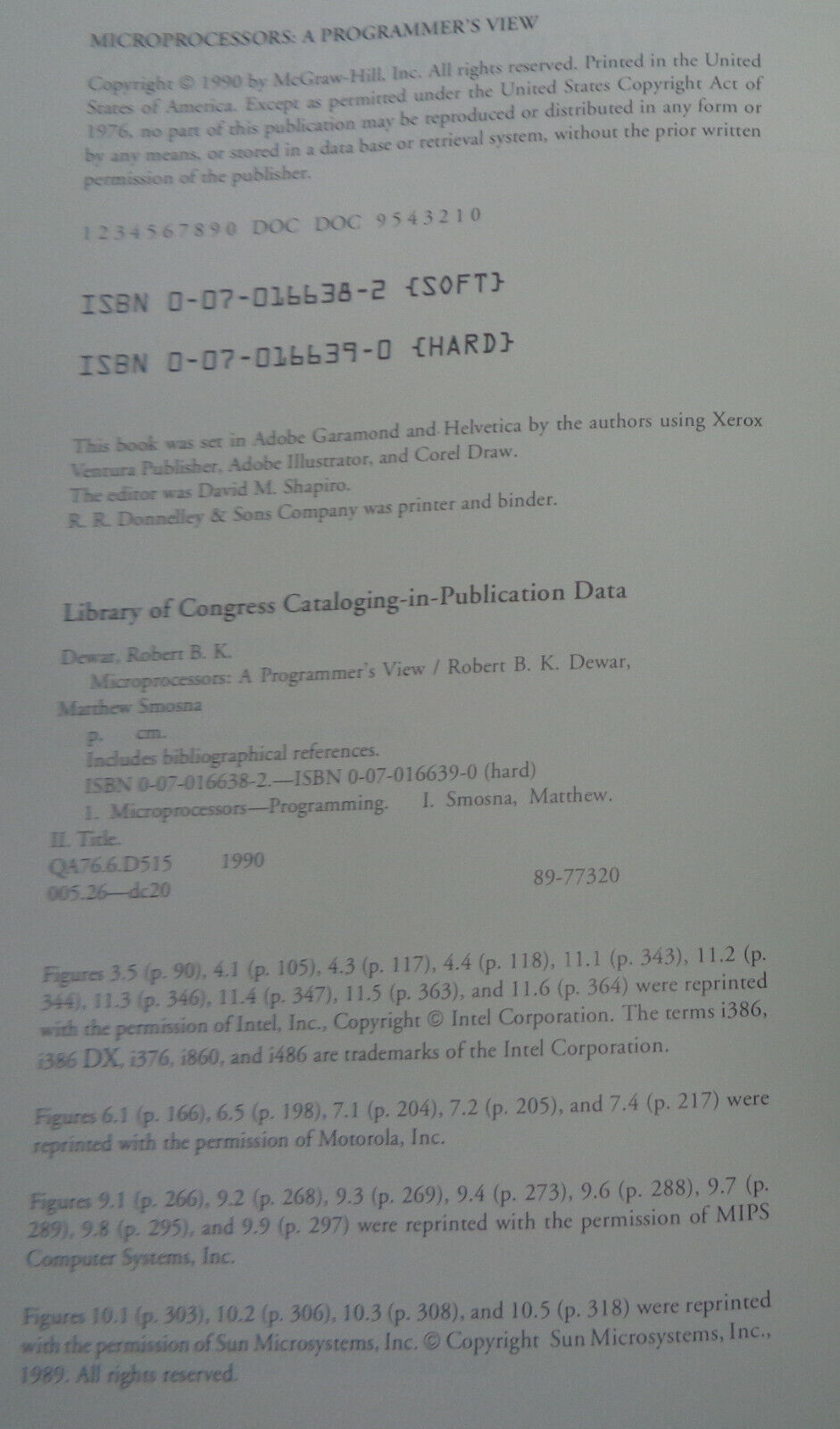 Microprocessors: A Programmer's View, by Robert B K Dewar; Matthew Smosna