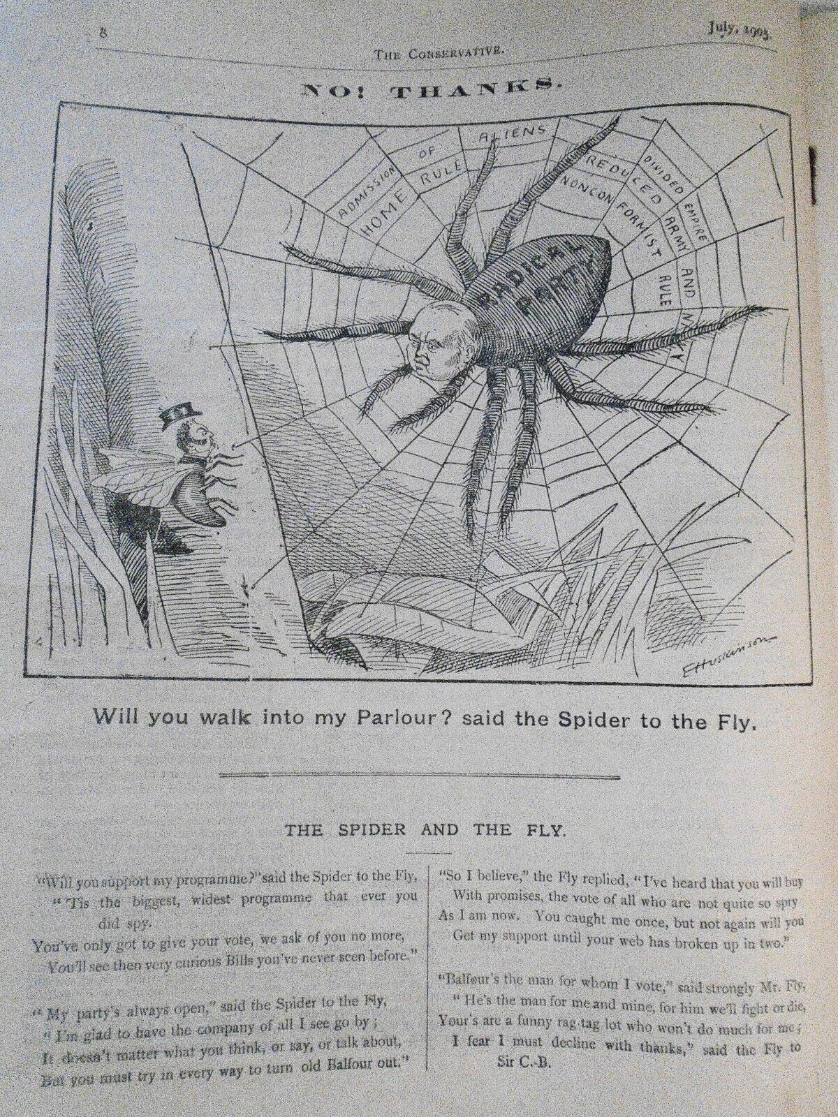 1905 West Somerset Liberal vs. Conservative dueling Publications July '05