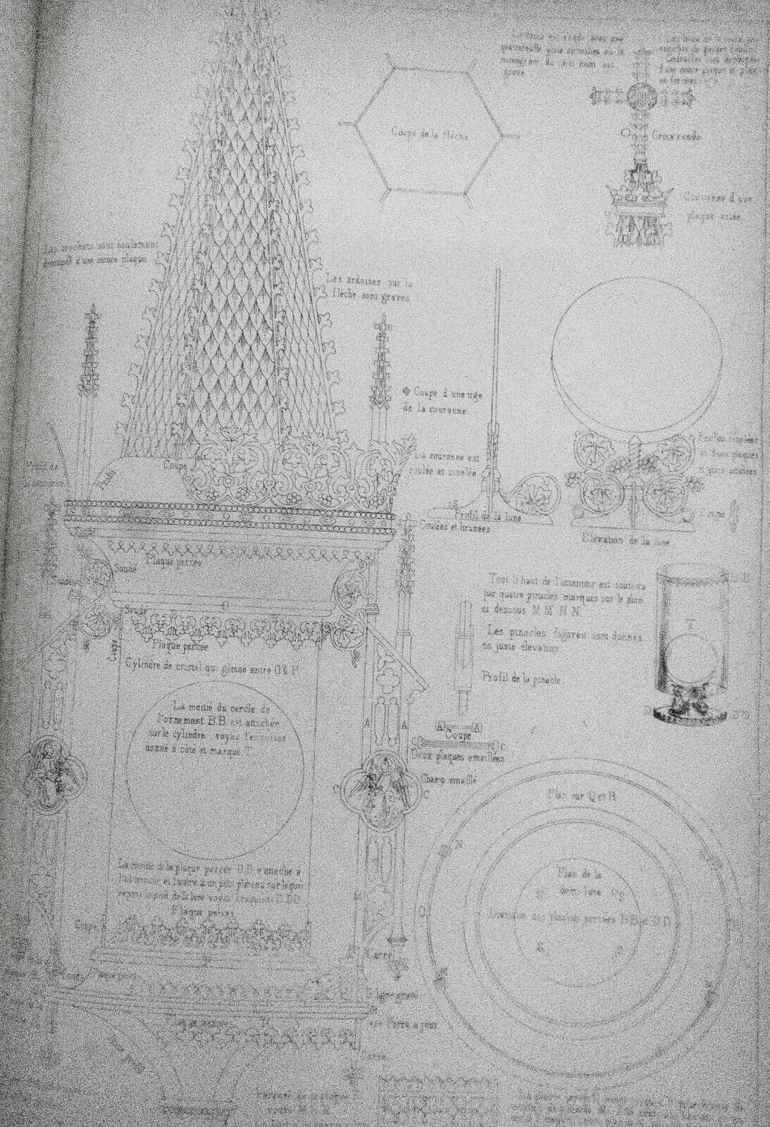 1852 Orfèvrerie et ouvrages en métal du moyen-age, by T. H. King First edition