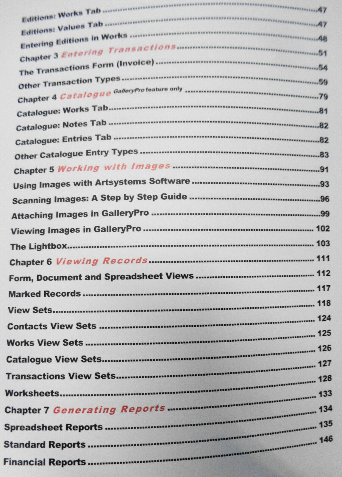 Artsystems GalleryPro User Guide - Version 2.7, 2005
