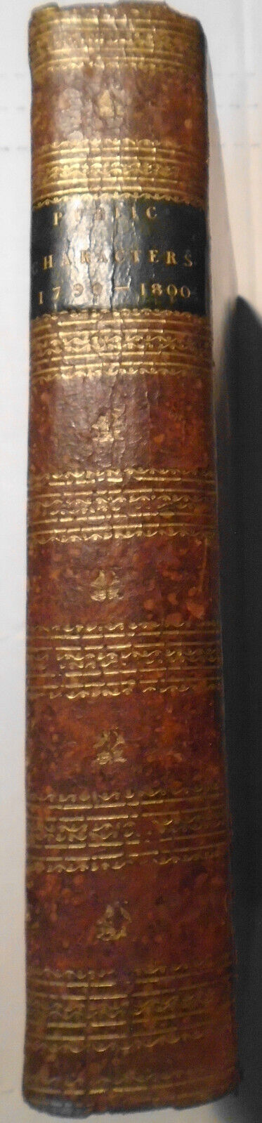 [Binding]. 1799 Public Characters Of 1799-1800