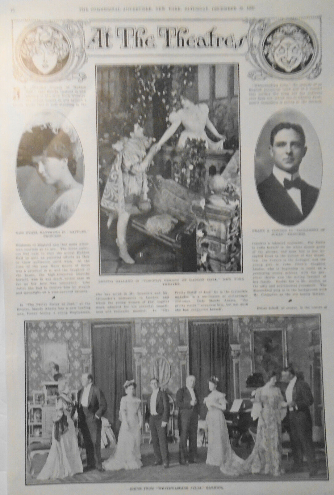 1903 Where New York Does Its Holiday Shopping - The Commercial Advertiser Dec 19