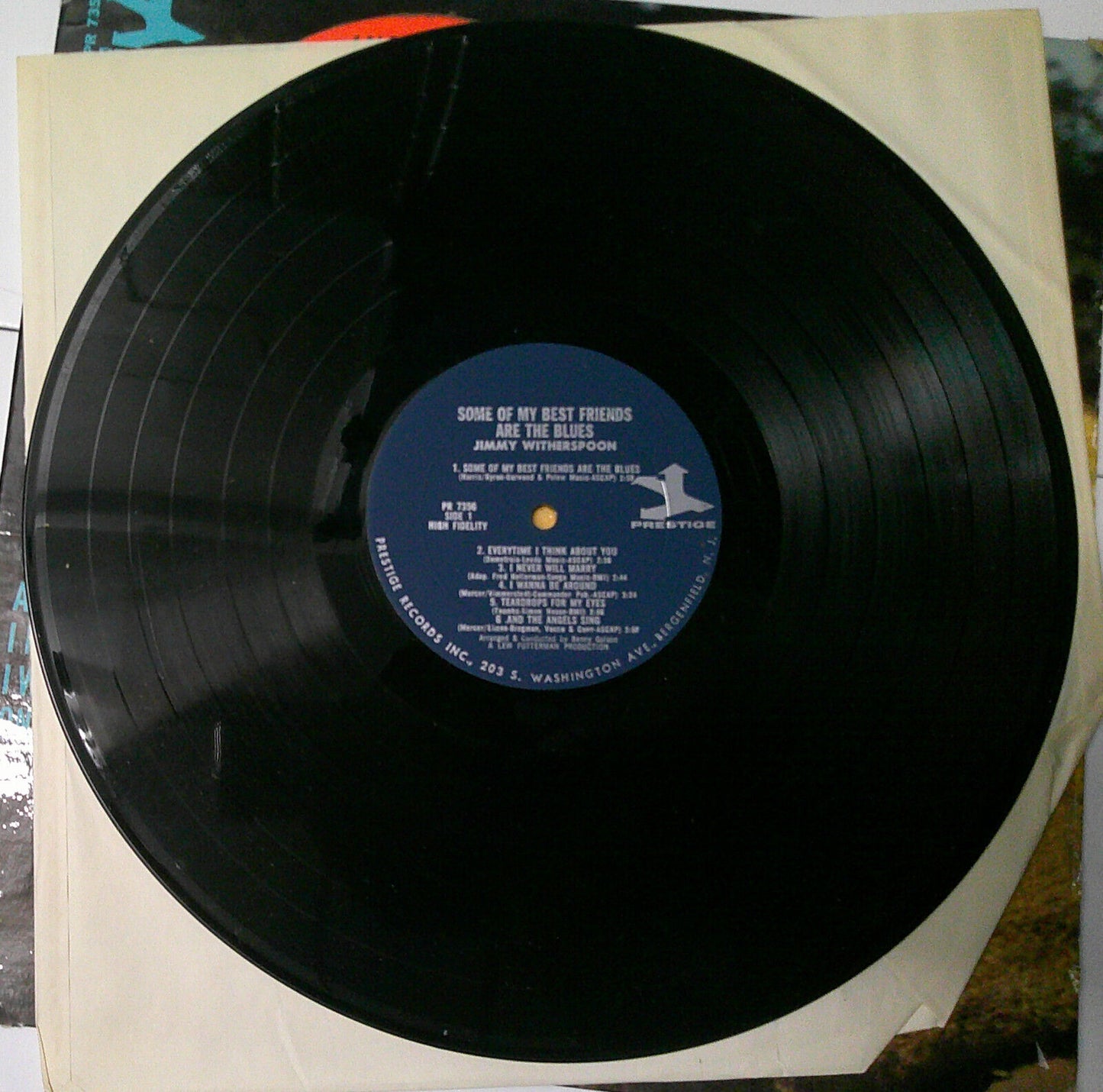 Jimmy Witherspoon - Some of my Best Friends are the Blues LP ~ Prestige 7356
