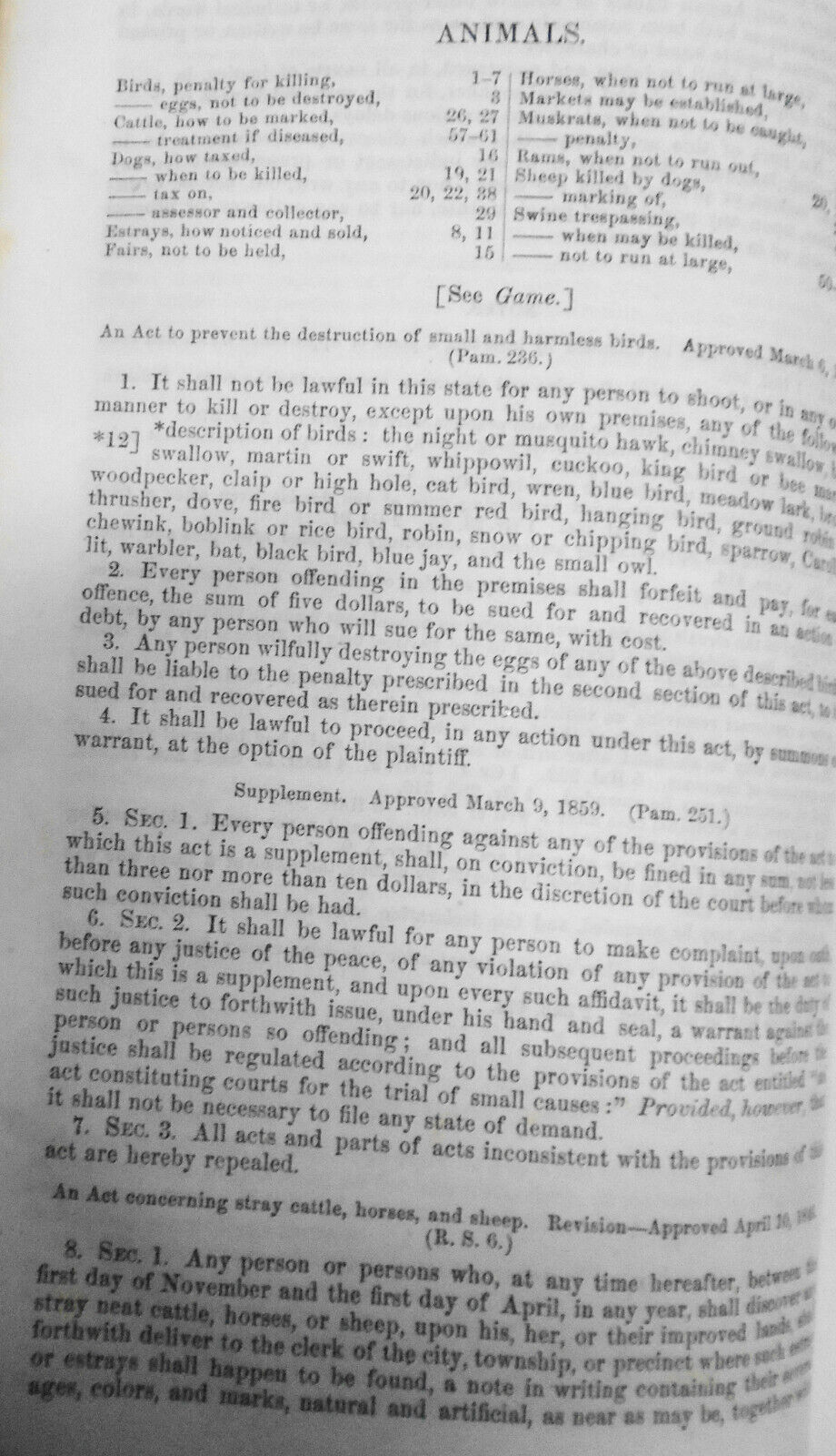 1861 A digest of the laws of New Jersey, by Lucius Q. C. Elmer, John T. Nixon