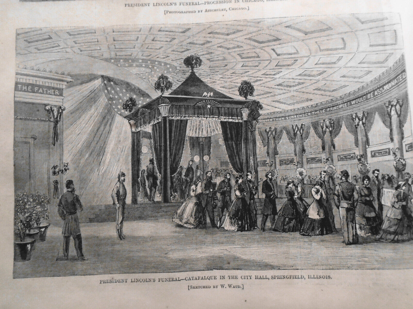 Harper's Weekly May 27, 1865 Original issue: Lincoln's Burial and Procession etc