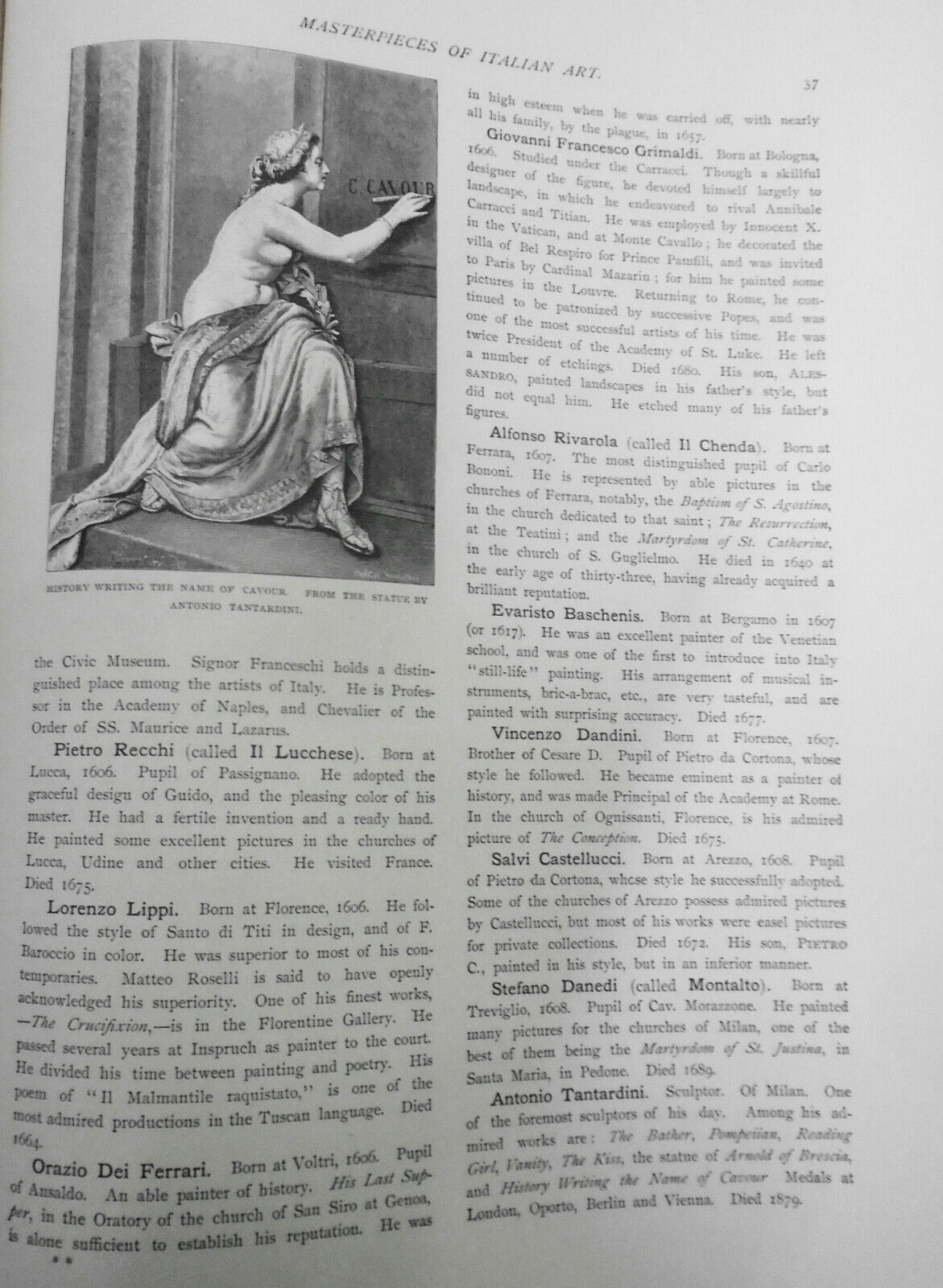 The Masterpieces Of Italian Art  Vol 5 - ca 1887