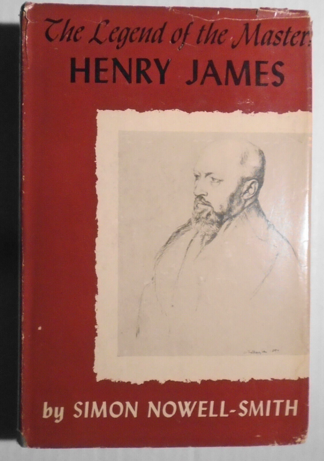 The Legend of the Master Henry James, by Simon Nowell-Smith. First edition, 1948