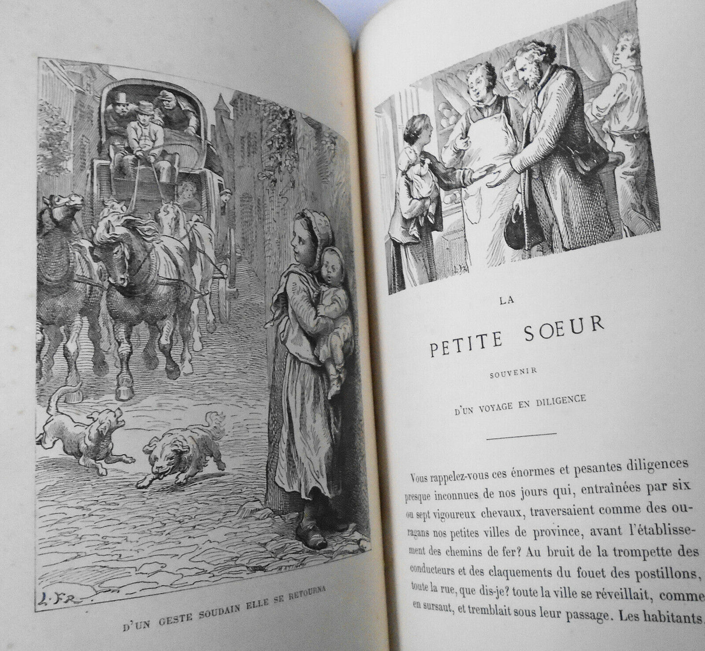 Les histoires de mon parrain, by P -J Stahl [1875]. Decorative HC. Froelich ills