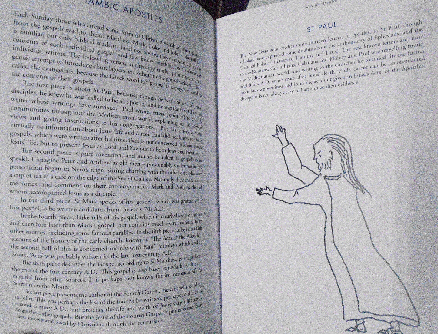 Meet the apostles! : an introduction in iambic verse, by John R Bartlett. SIGNED
