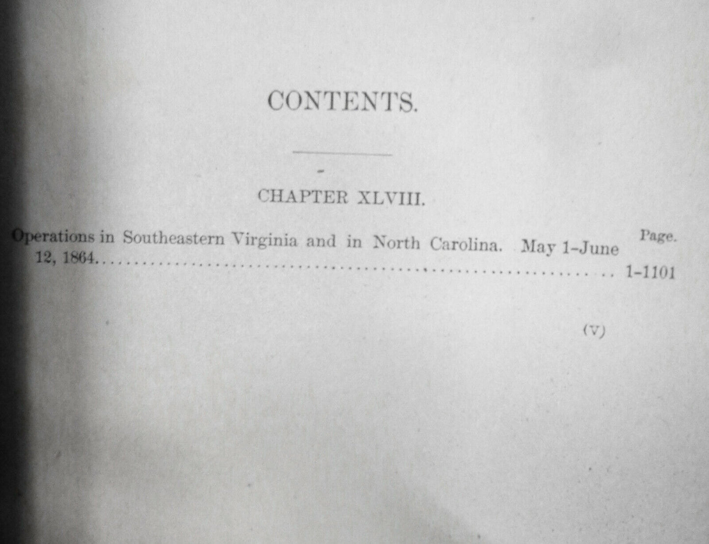 1891 The War of Rebellion - Ser 1, Vol 36 Part 1, Reports - Oper. in SE VA & NC