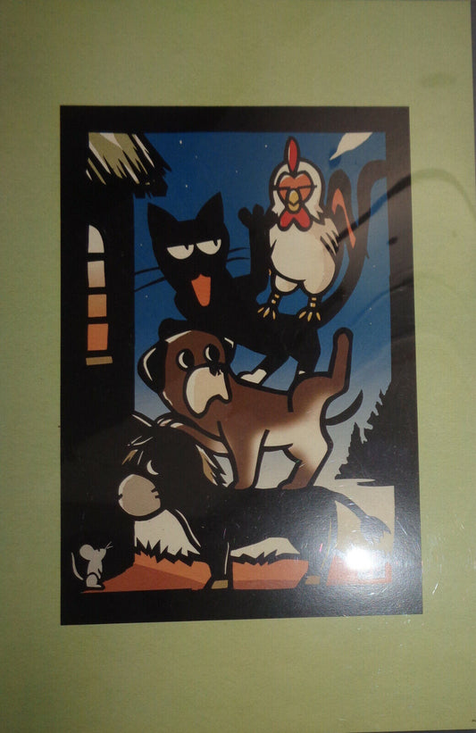Ryo Tagaki - The Bremen Town Musicians - Poster