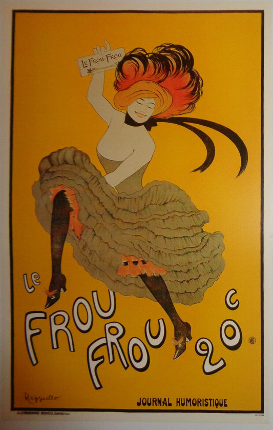 Le Frou Frou  Poster by Leonetto Cappiello