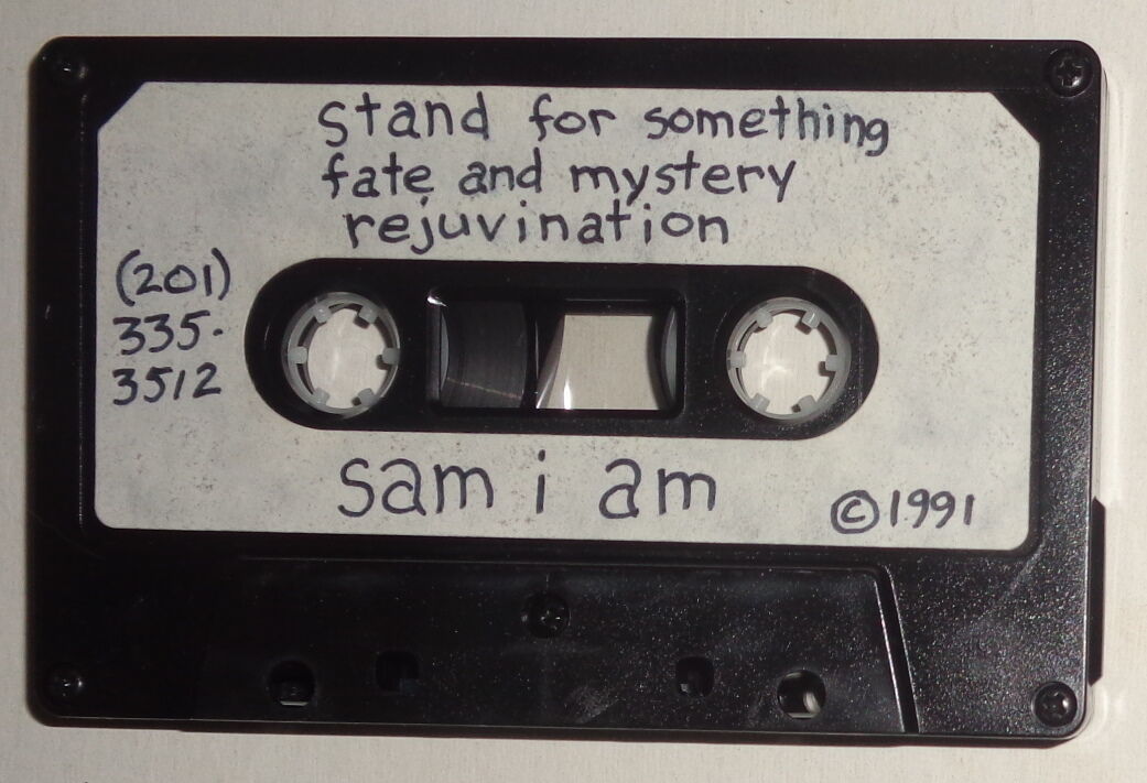 SAM I AM - Rare Rock Demo Cassette 1991 - Stand For Something, Fate & Mystery...