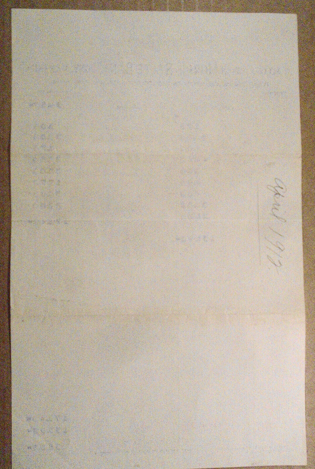 Morris State Bank, Pony Montana - Monthly Account Statement, April 27, 1912.