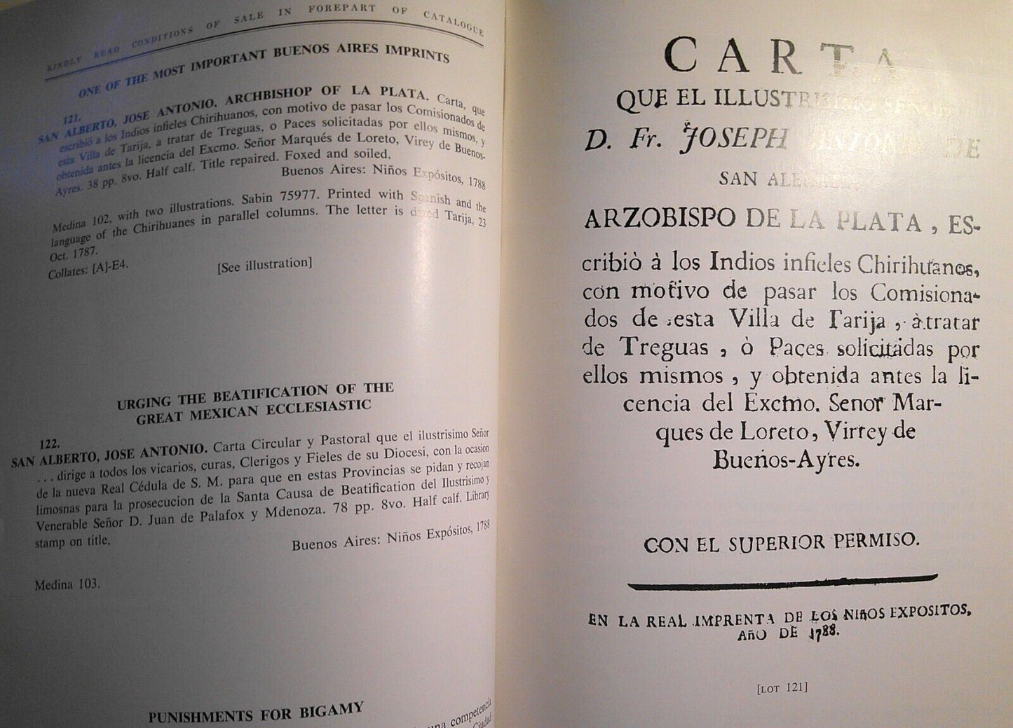 Distinguished Library of Oscar Carbone - Parts 1&2, 1968. Parke-Bernet Galleries