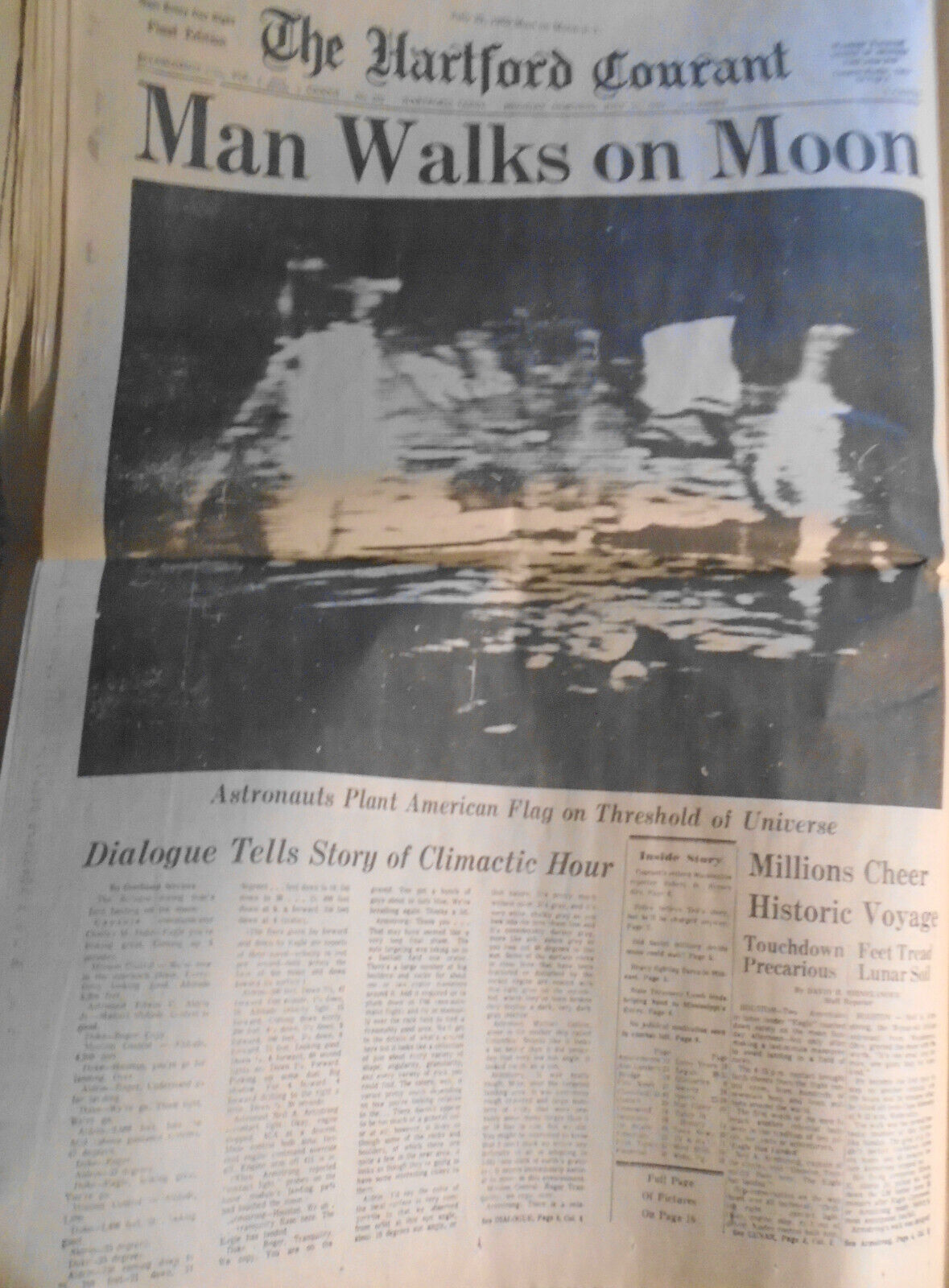 The Connecticut Courant -  historic issues 18th - 20th century reprints