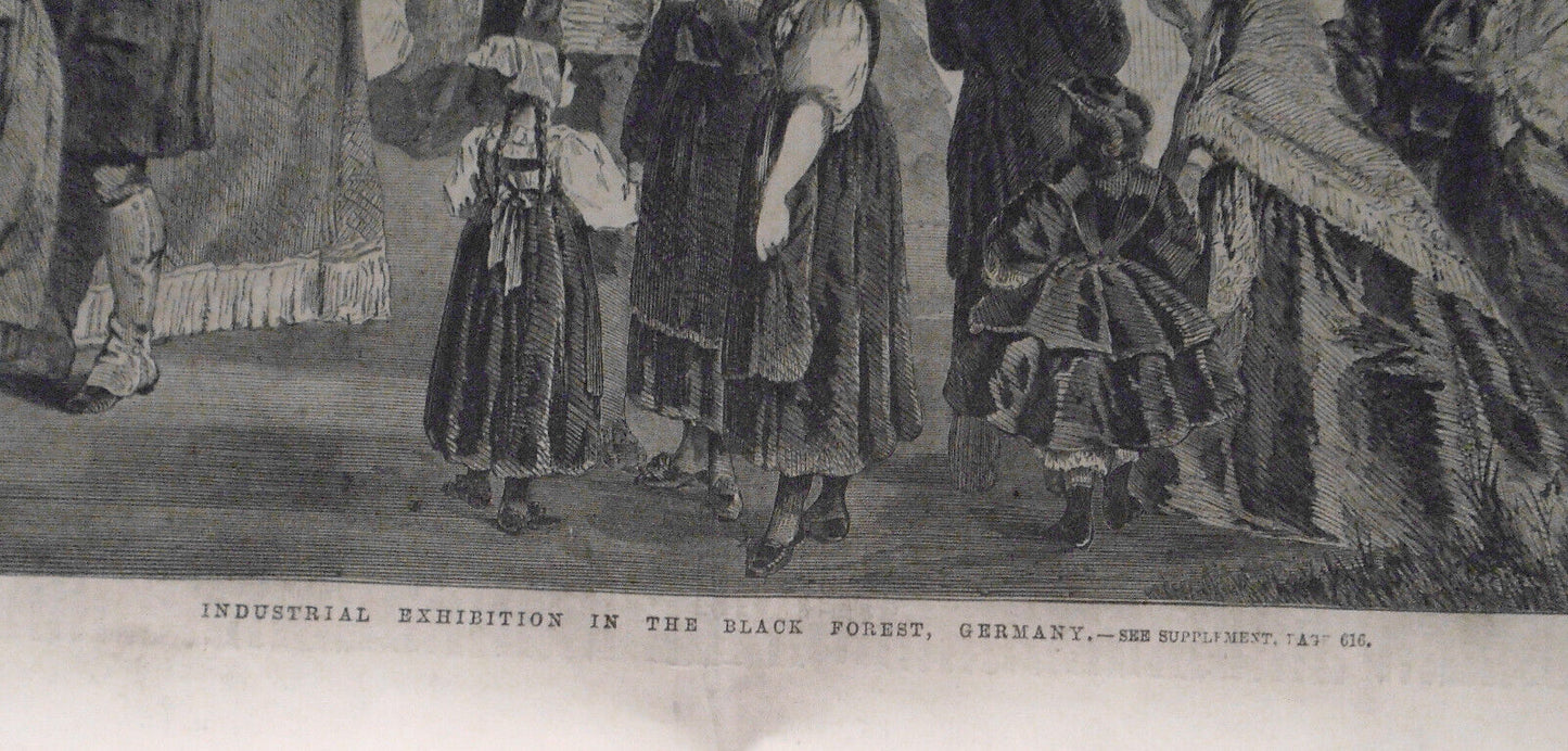 Illustrated London News, June 29, 1861 - Civil War in America, Rifle Brigade etc