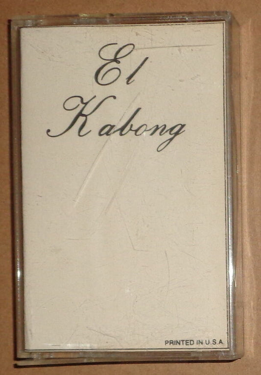 El KaBong RARE DEMO CASSETTE TAPE : Cause I Love You, Do It again, Allison ...