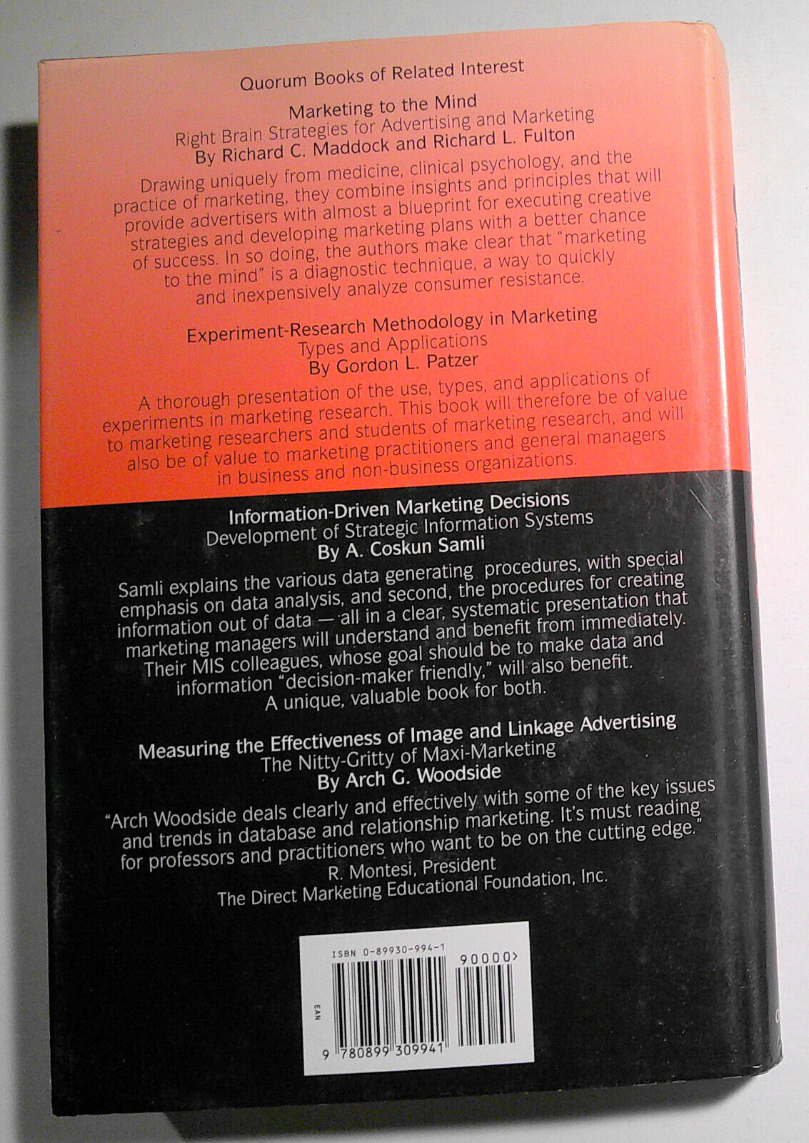 Selling Sin, by D. Kirk Davidson. Hardcover/DJ 1996. Fine/Fine
