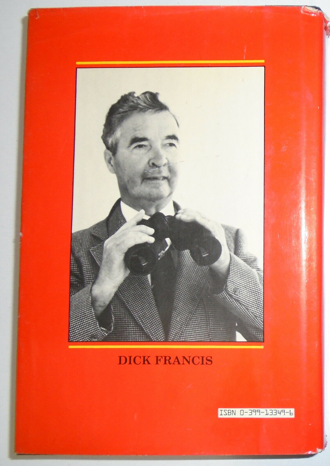 Dick Francis / HOT MONEY Signed 1st Edition 1988 HC/DJ First Printing