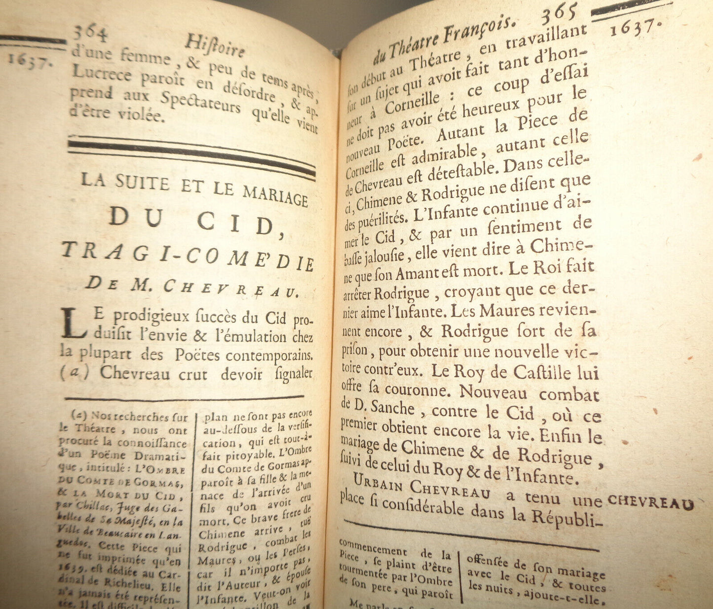 1745 Histoire Du Théâtre François Depuis Son Origine jusqu'à présent Tome Cinq