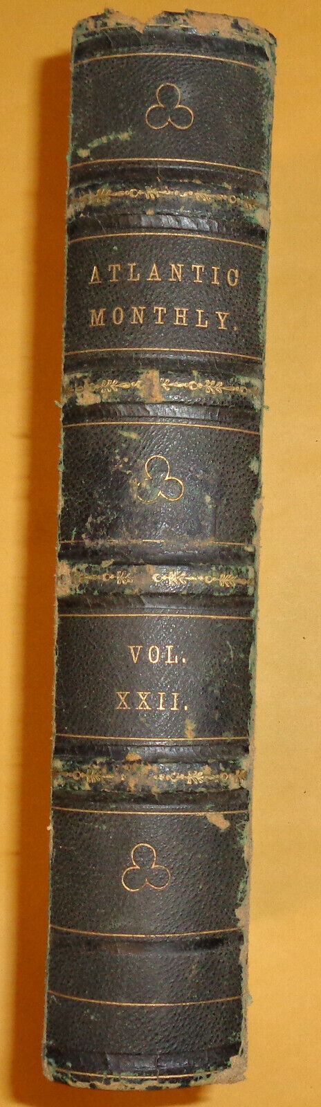 1868 Atlantic Monthly Volume 22 - Notre Dame, Hudson River, Hawthorne, the poor