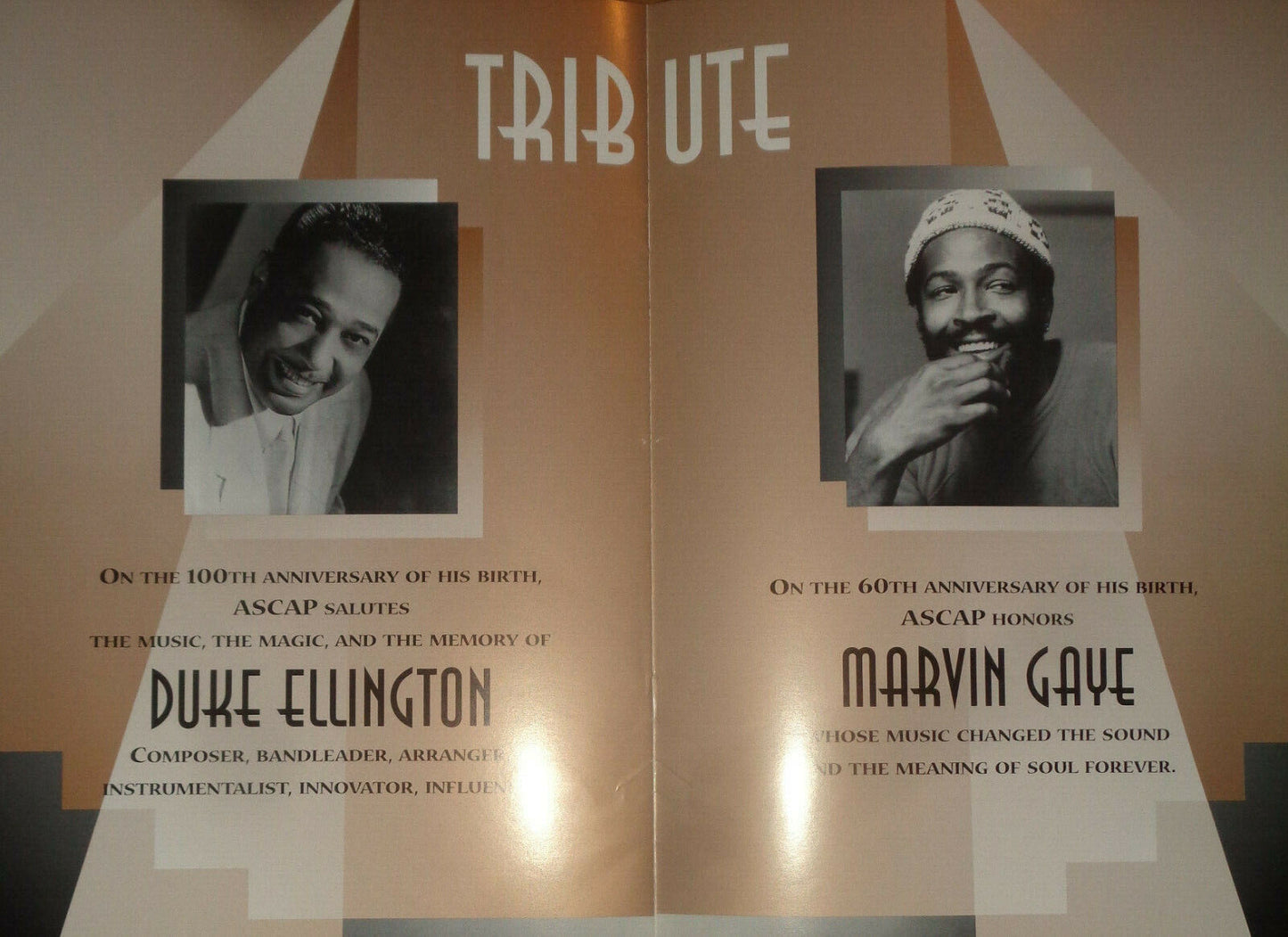 1999 ASCAP Rhythm & Soul Music Awards 12th Anniversary - Souvenir Program