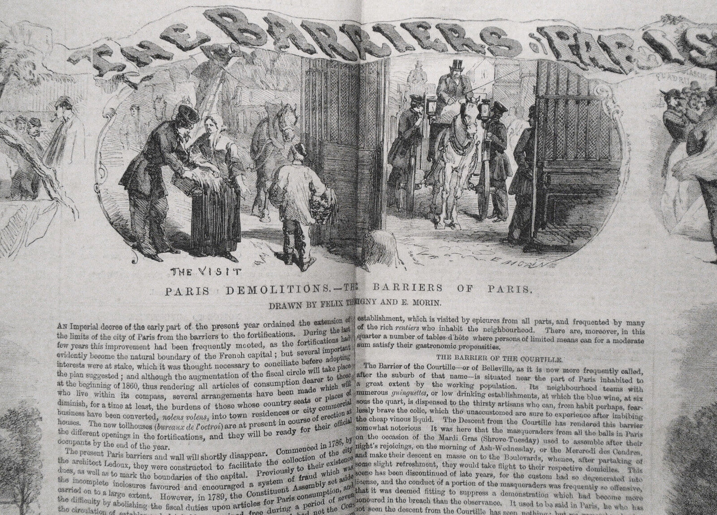 The Illustrated London News, December 10, 1859 - Paris Demolitions; Morocco war