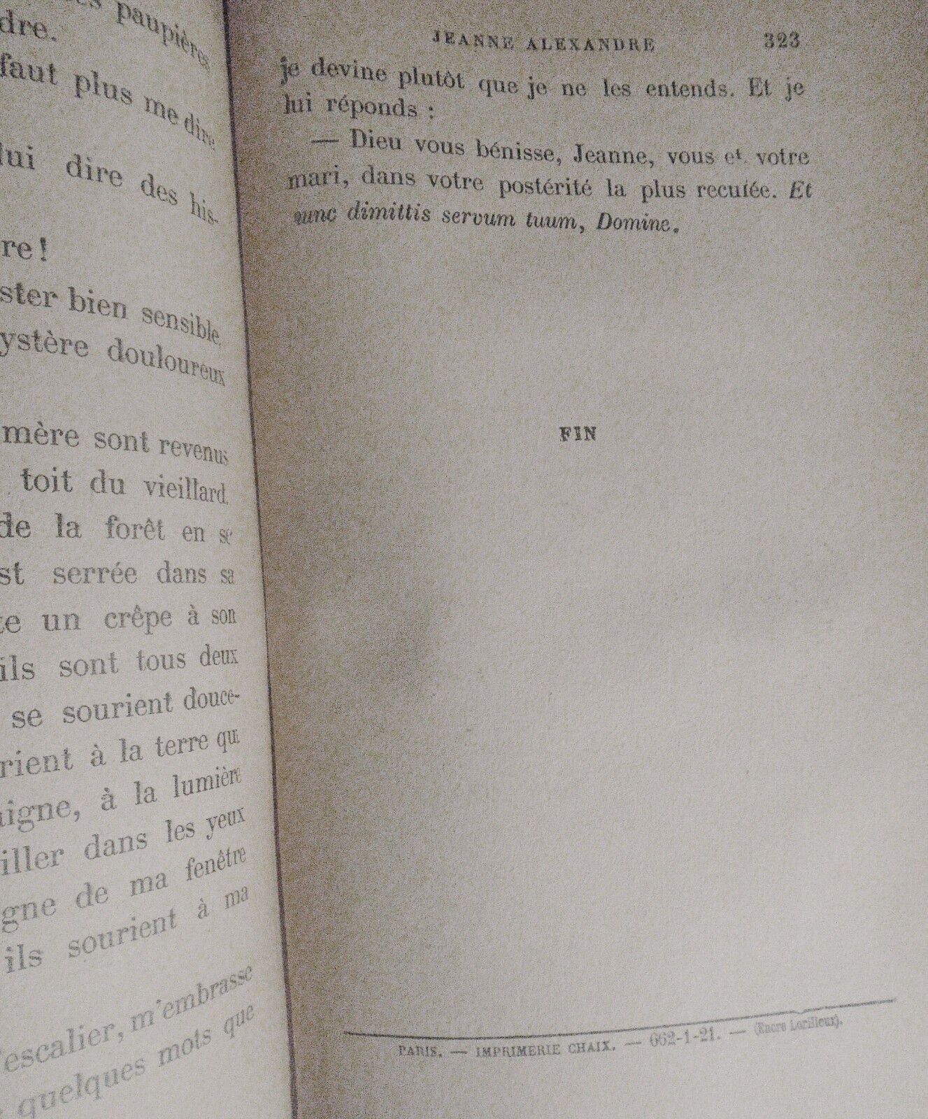 Le crime de Sylvestre Bonnard, par Anatole France.