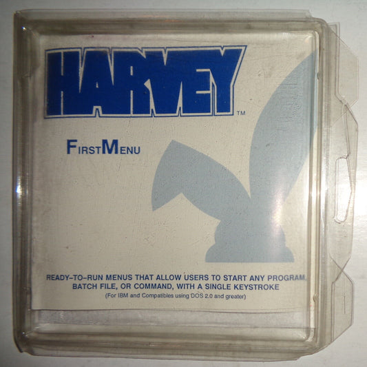 FirstMenu, by Harvey Software. 1987. Unused