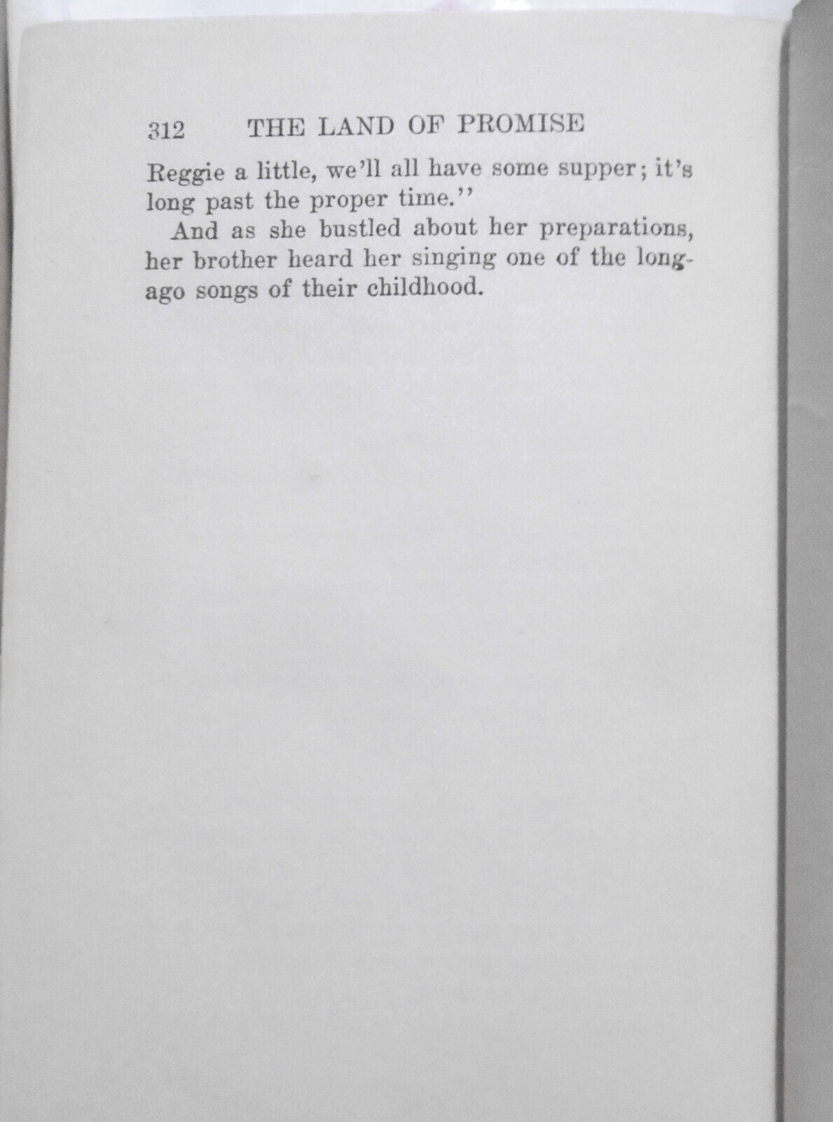 1914 The Land Of Promise Novelization of Somerset Maugham Play by Torbett 1st ed