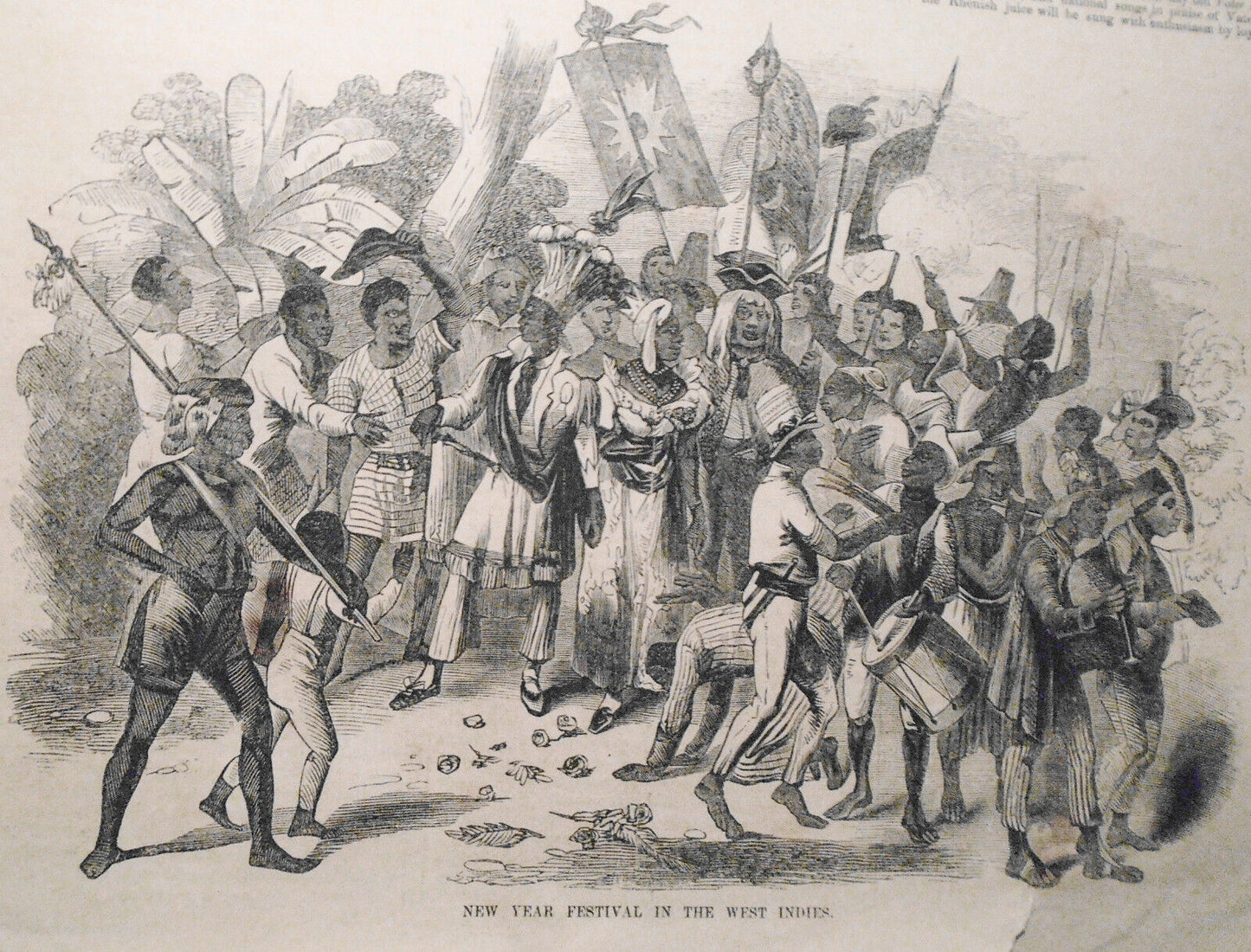 1854 New Year Festival In Germany & In The West Indies - Gleason's Pictorial