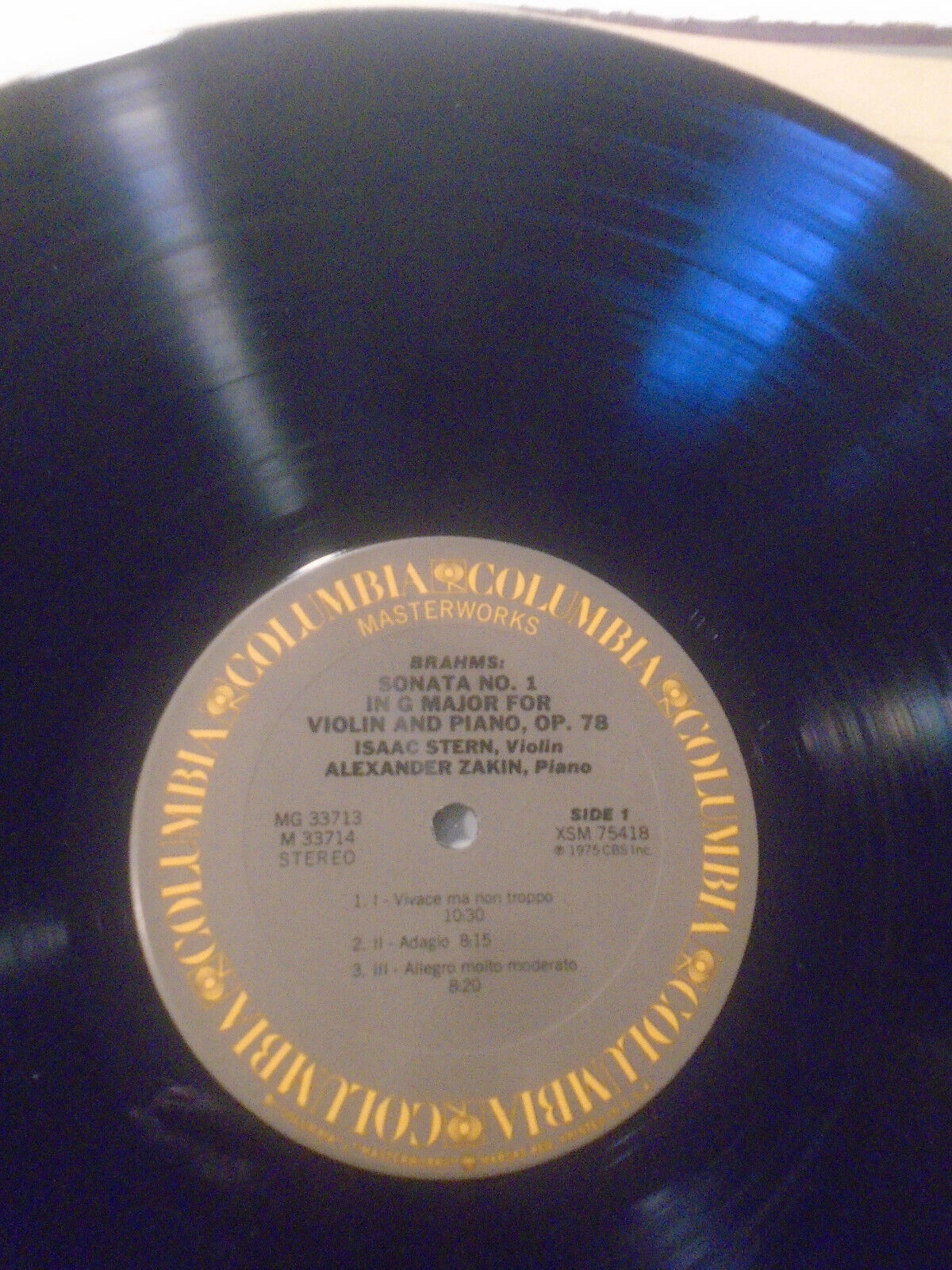 Isaac Stern - 2 Double LPs lot - Beethoven & Brahms Violin Sonatas