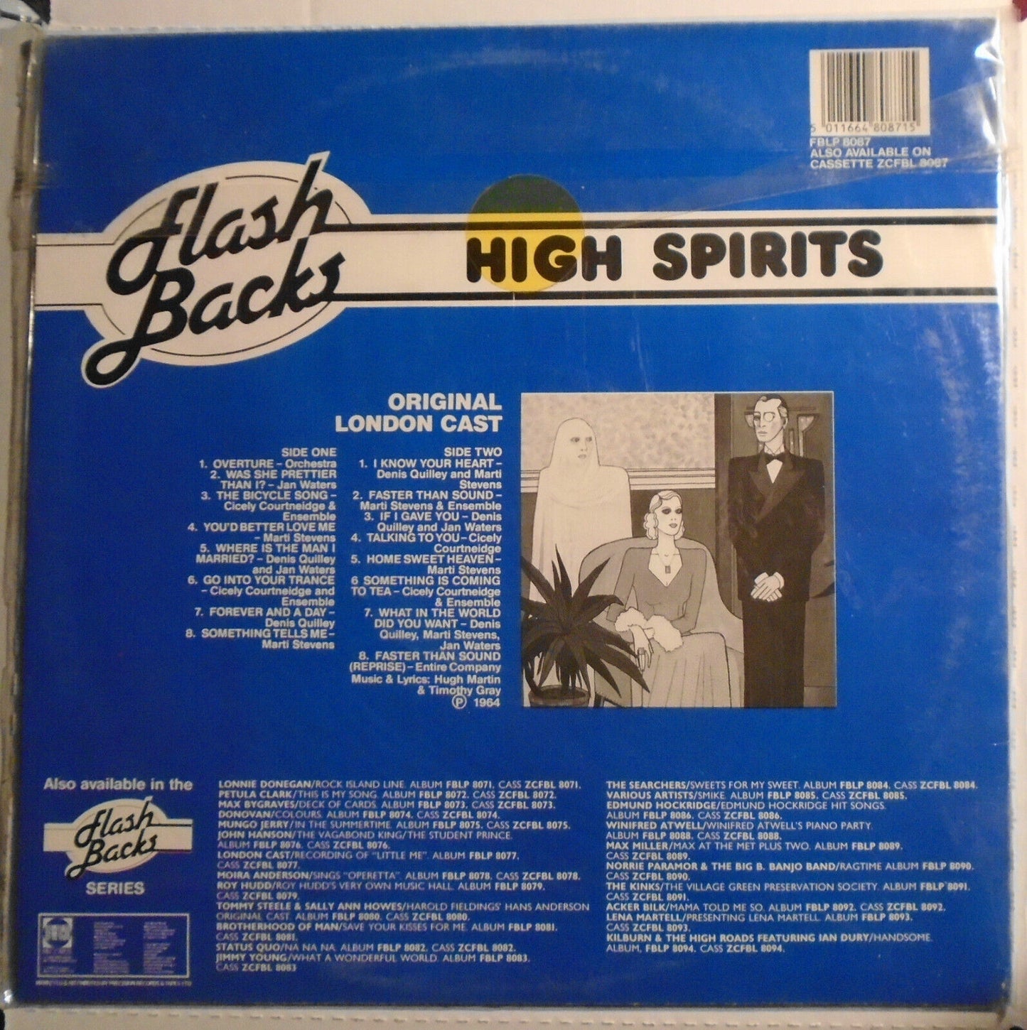 High Spirits - LP - Original London Cast *SEALED* - 1986