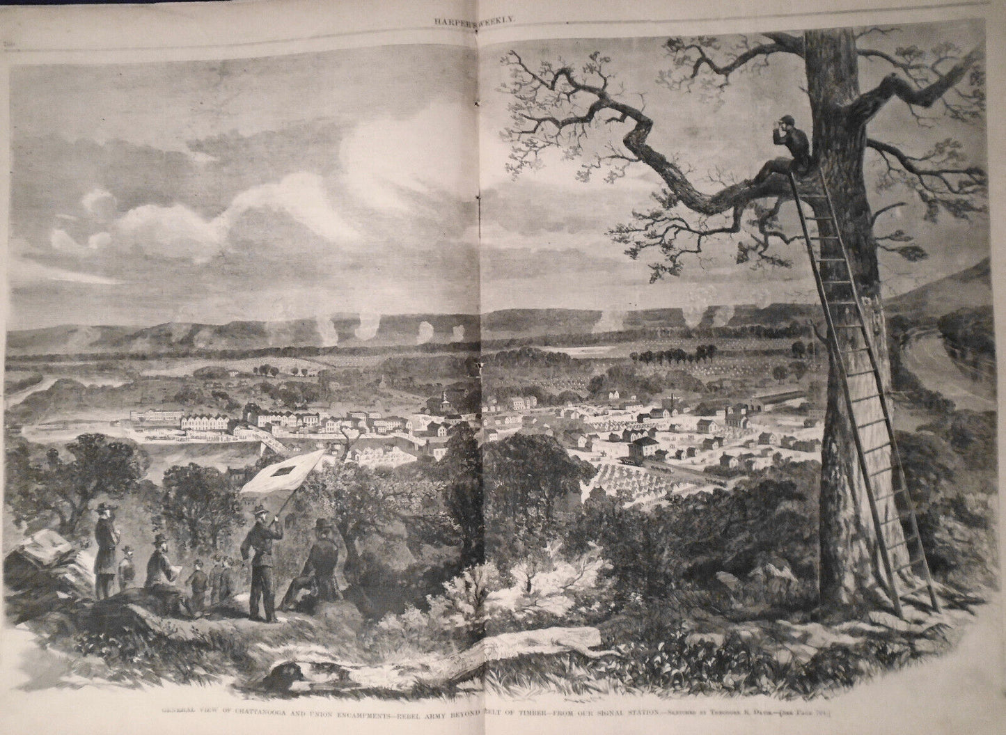 Harper's Weekly November 28, 1863 - Civil War / Army Of The Cumberland & Potomac