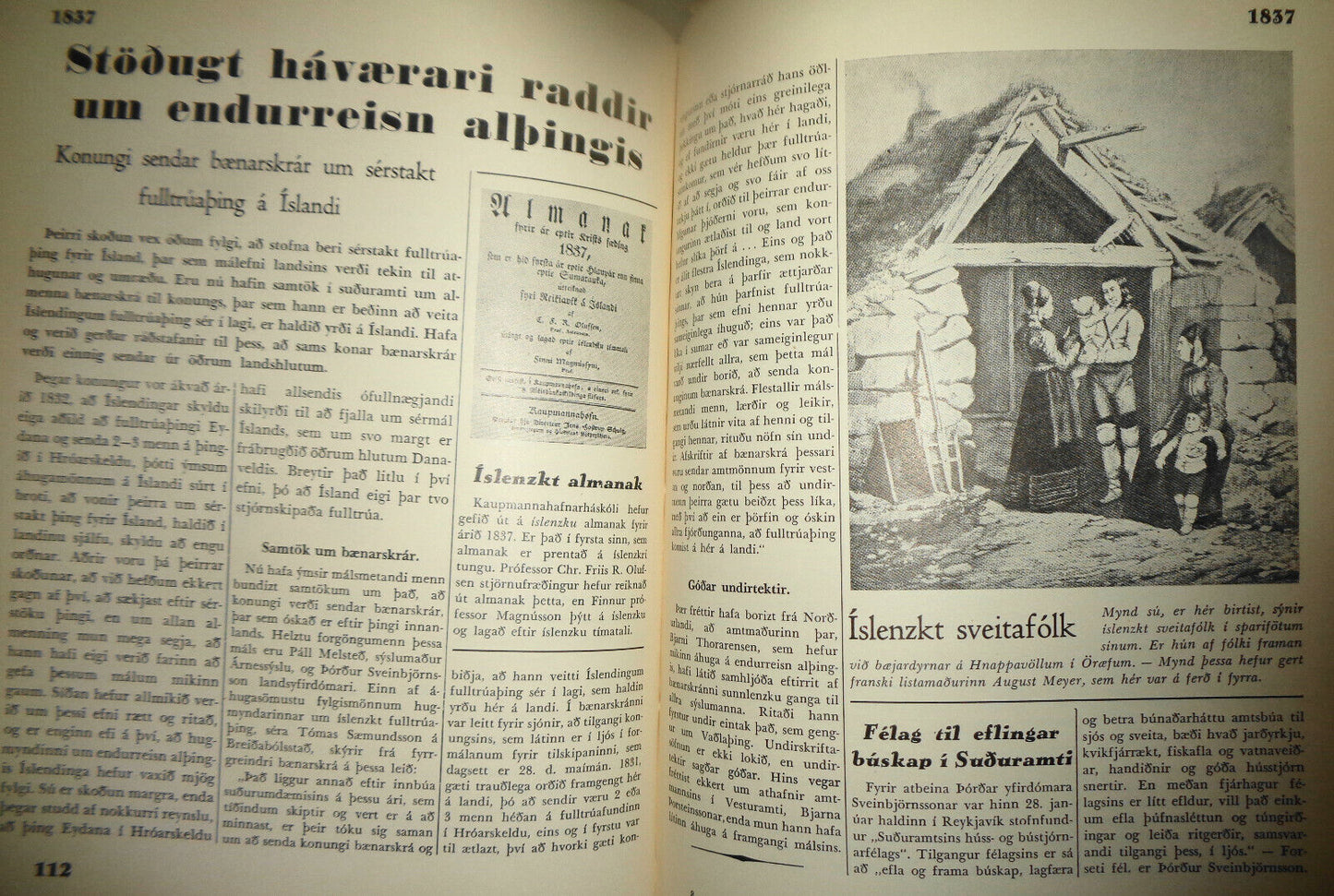 Öldin sem leið: minnisverð tíðindi 1801-1860 - Gils Guðmundsson. In Icelandic