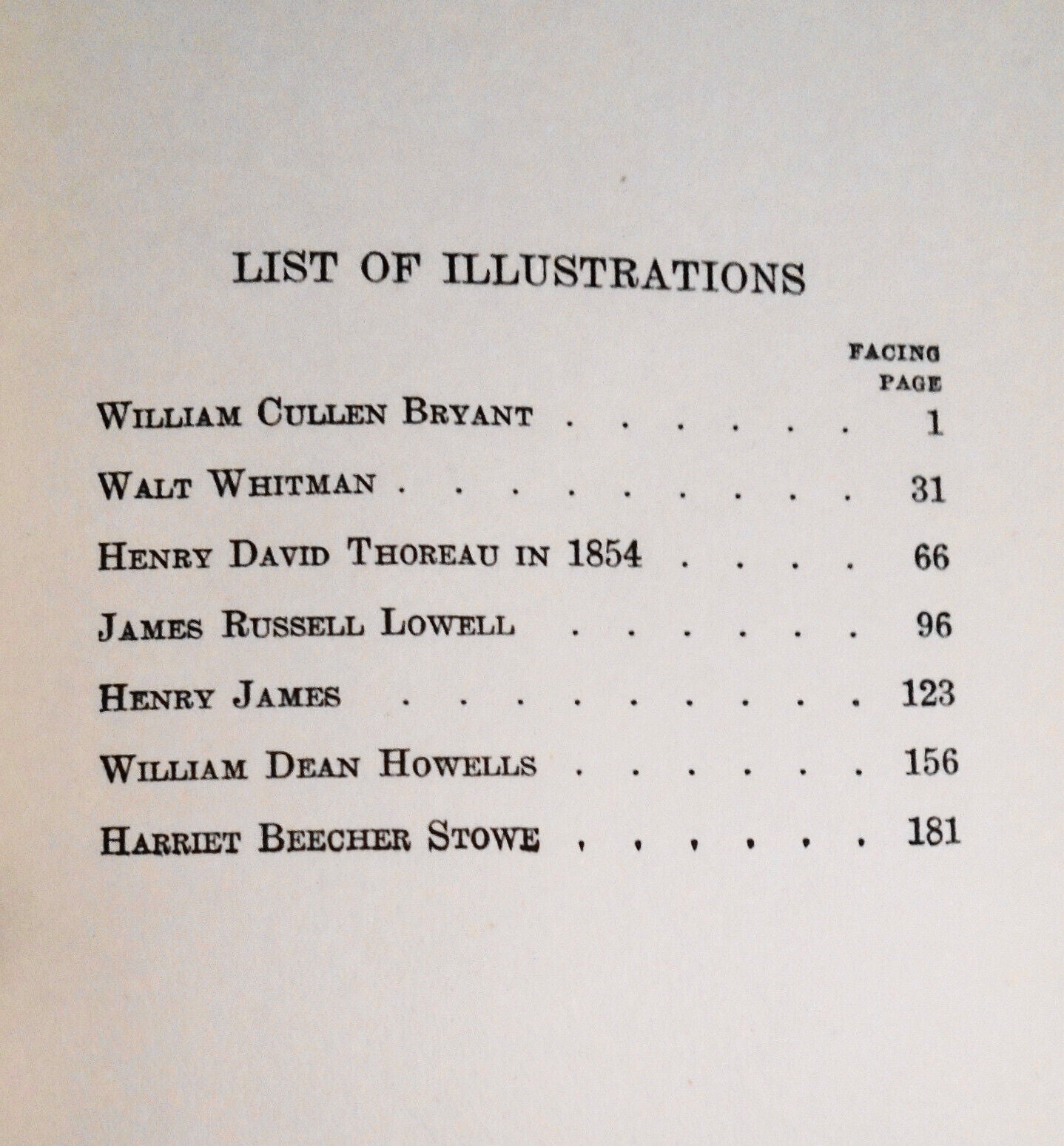 Howells, James, Bryant and other essays by William Lyon Phelps. 1924 1st edition
