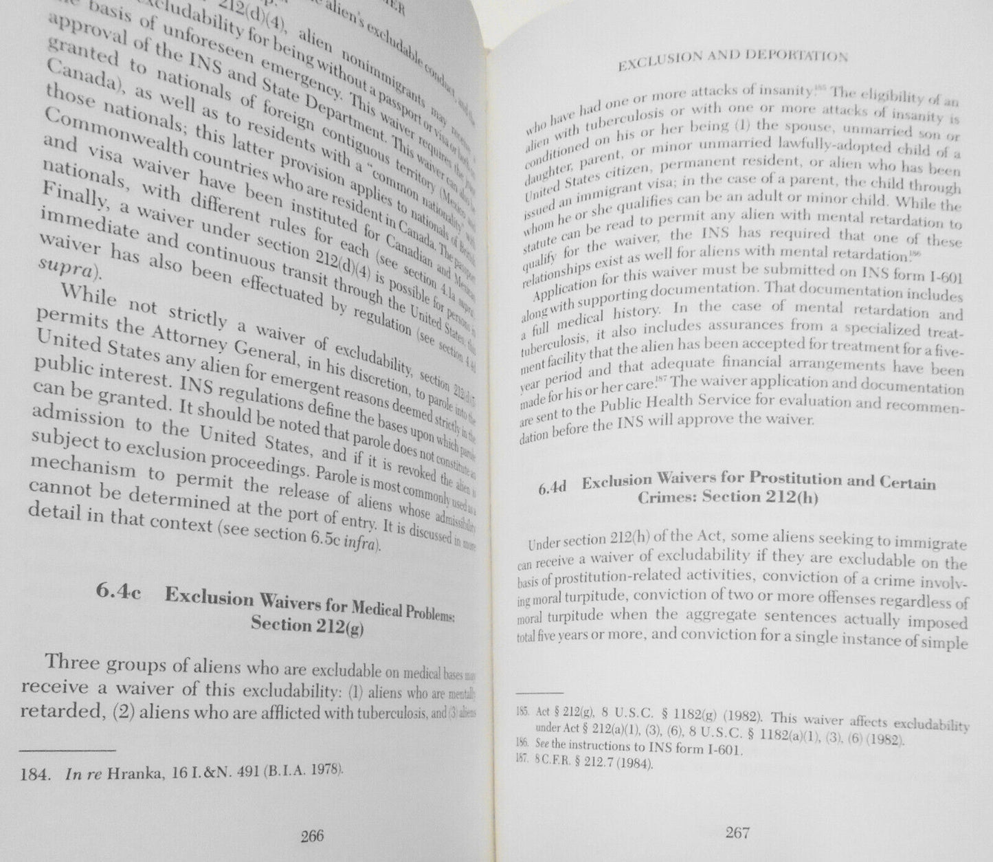 [Law] Immigration primer, by Austin T. Fragomen, Steven C. Bell. 1985 Hardcover