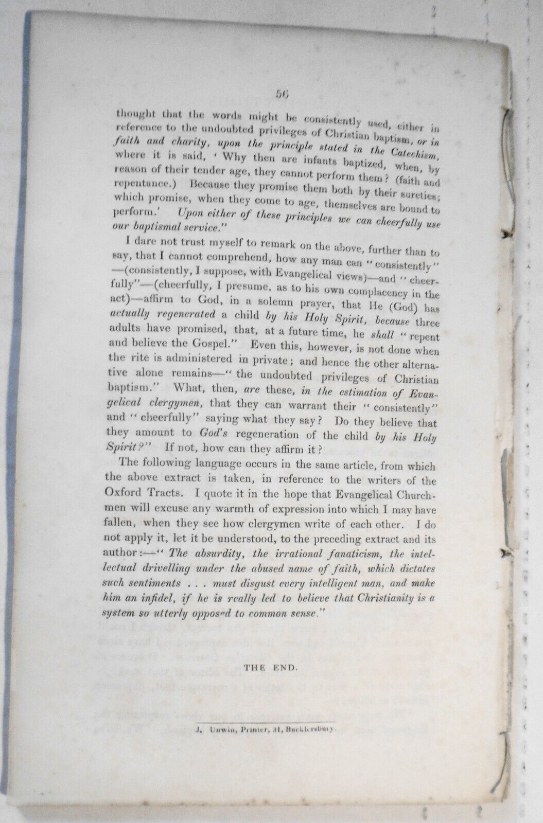 1839 Conscientious clerical nonconformity : a discourse... by Thomas Binney