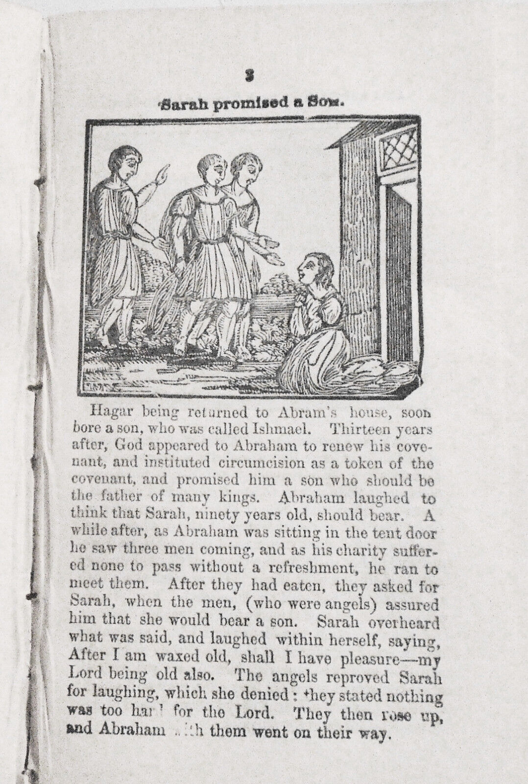 [Chapbook] The History of Abraham, Isaac, and Jacob embellished with cuts [1847]