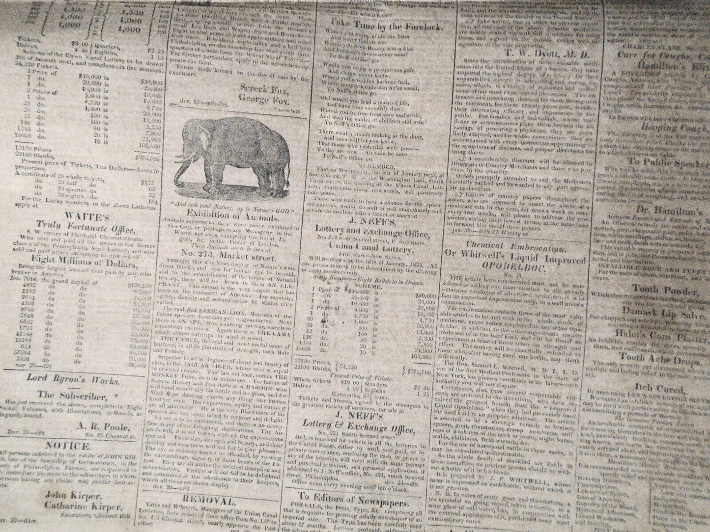 The Democratic Press Dec 27, 1824 - Emigrants to Haiti; Fauntleroy forgery trial