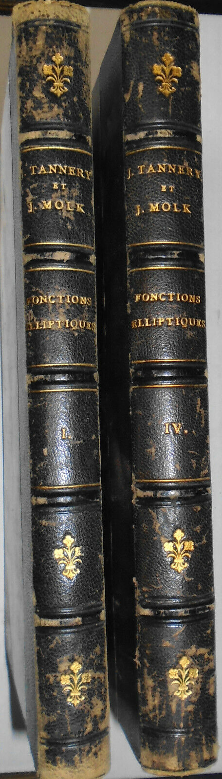 Tannery: Elements De La Theorie Des Fonctions Elliptiques Tome 1, 4 - 1893, 1902