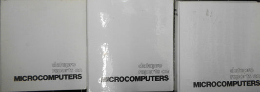 Datapro Reports on Microcomputers : 3 Volumes Set, 1985